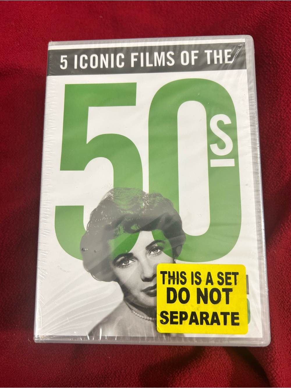 5 Iconic Films of the 50s, 60’s, 70’s, 80’s, 90’s and 2000’s DVD Collection/ NEW
